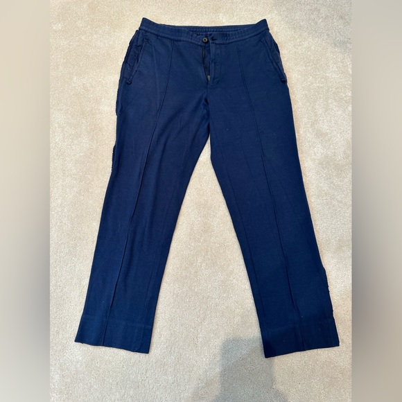 Lanvin Navy casual pants - Picture 1 of 5